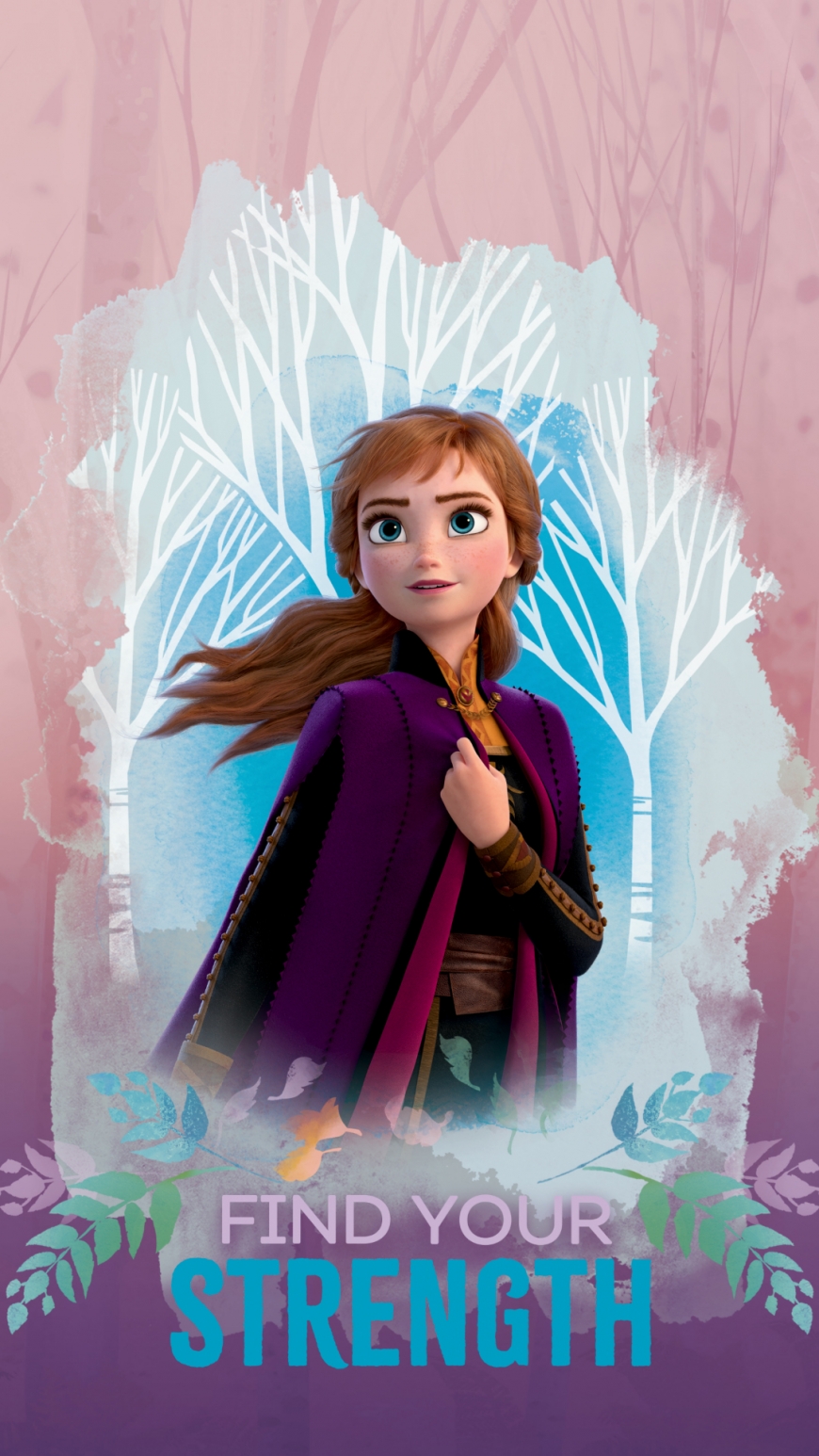 Frozen 2 mobile wallpaper Anna