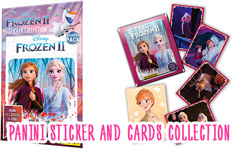Disney Frozen 2 movie 2019 sticker album. New Frozen II sticker and cards collection!