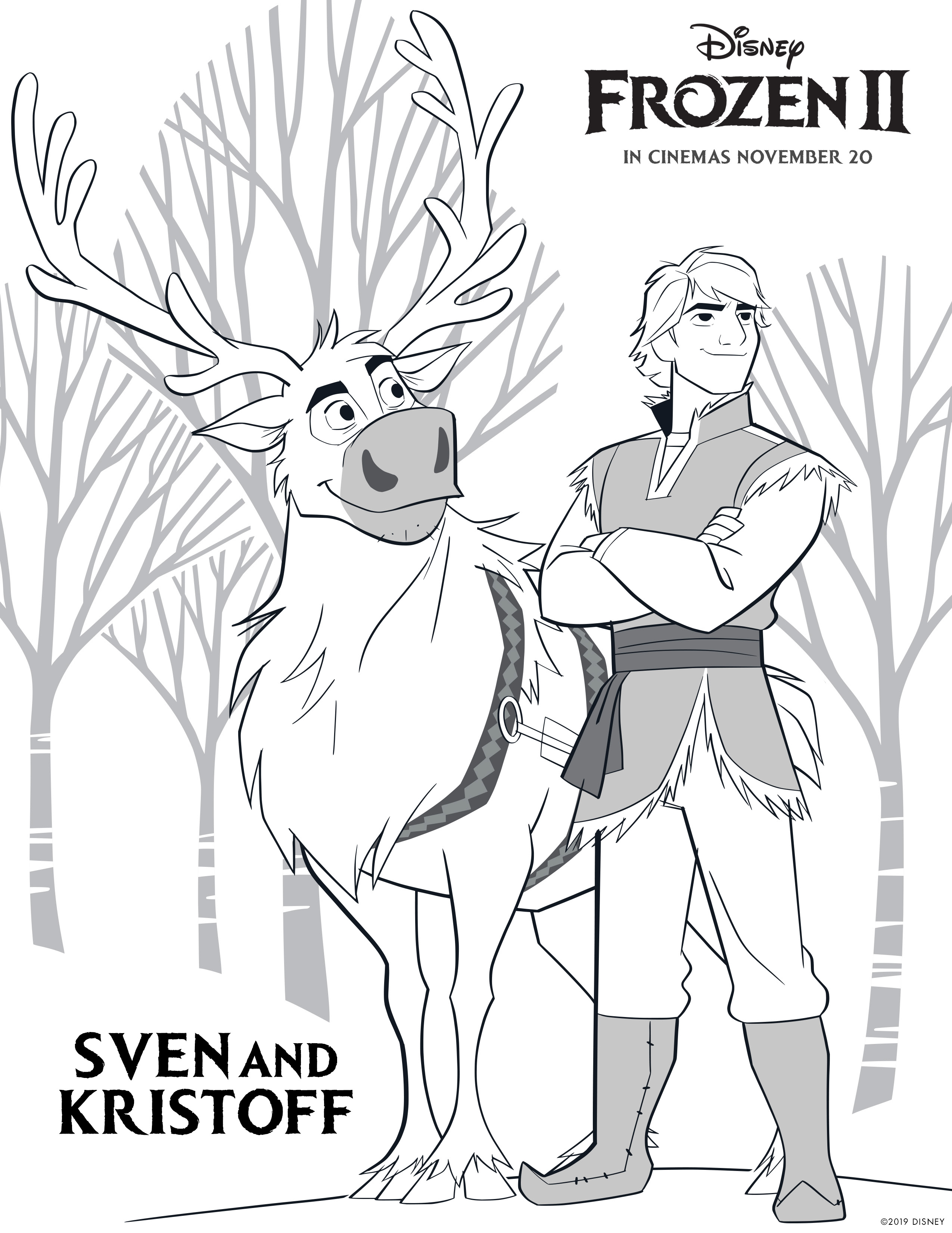 Frozen 2 Free Coloring Pages With Elsa Anna Olaf Kristoff Bruni And Nokk Youloveit Com 30+ coloring pages of elsa, anna, olaf, kristoff, sven and more in the frozen and frozen ii movies. youloveit com
