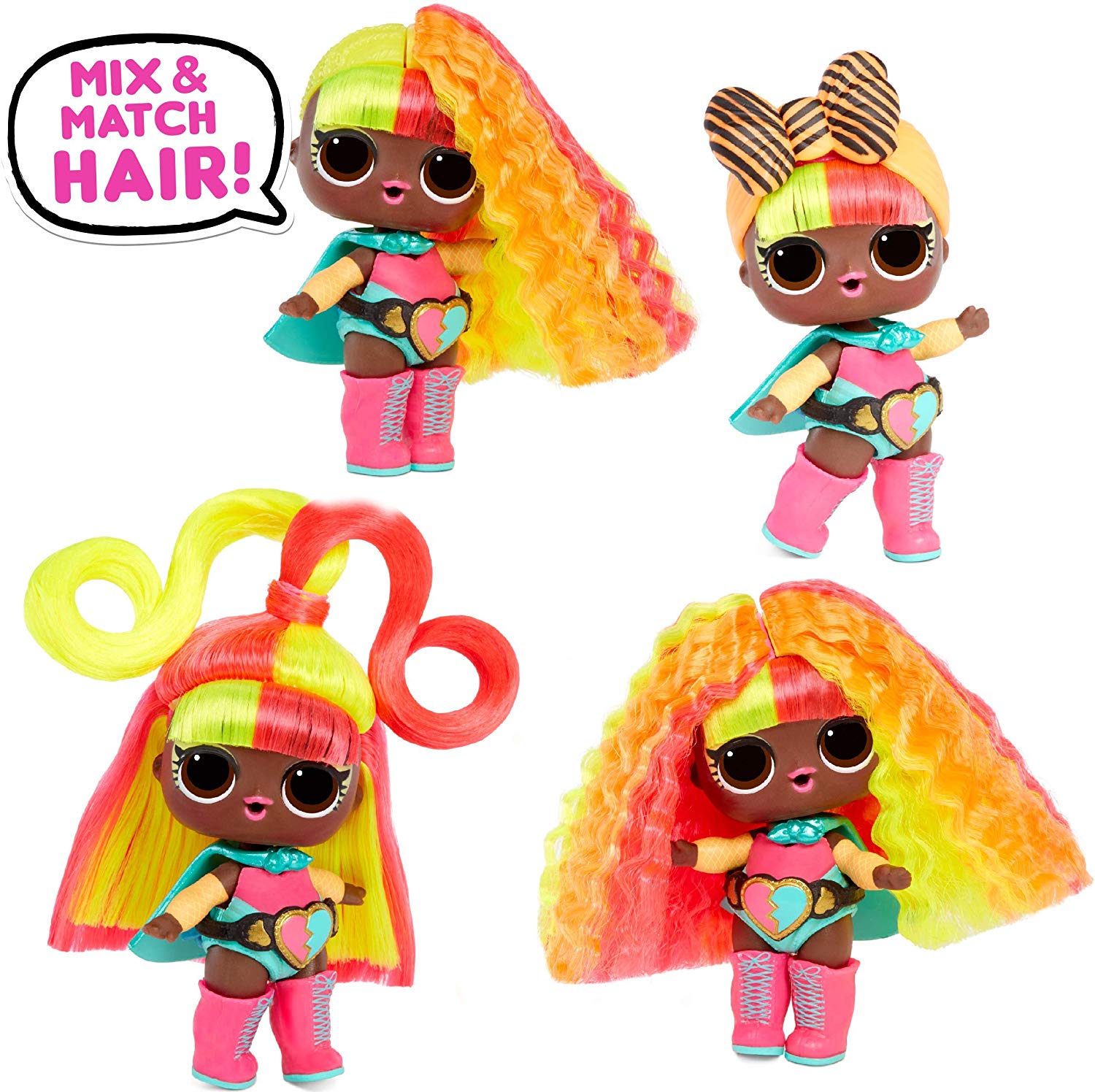 new lol doll with hair