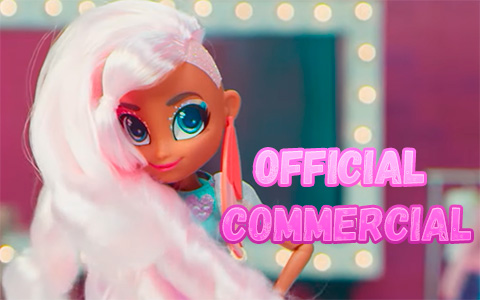 New Hairdorables big fashion dolls Hairmazing official commercial video and song