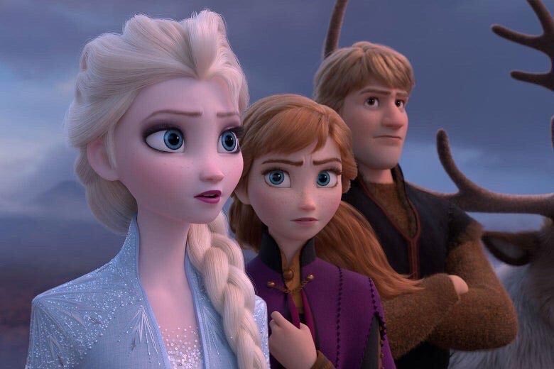 Frozen 2 Elsa and Anna realistic faces