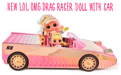 It's just WOW! - New LOL OMG Lights Speedster doll promoting new Drag Racer  car