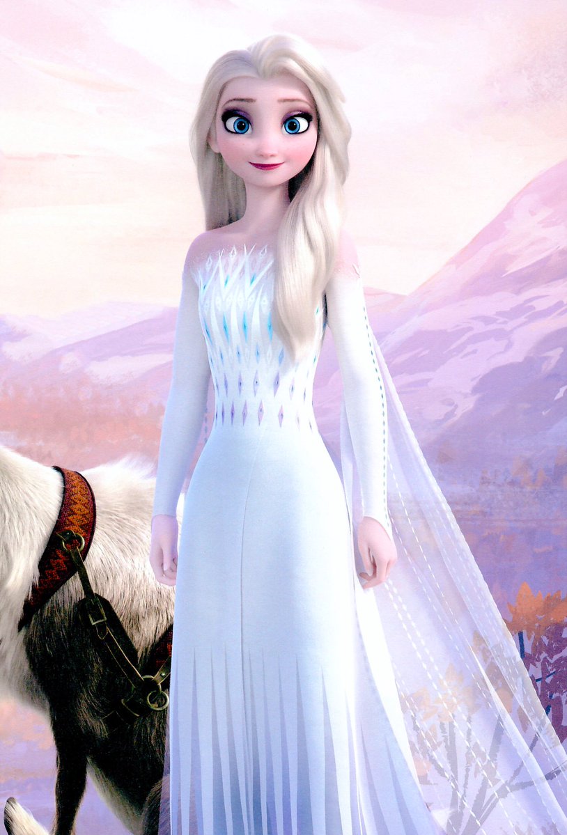 elsa's new dress in frozen 2