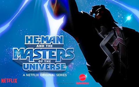 2 promo posters for the upcoming Netflix He-Man and the Masters of the Universe series