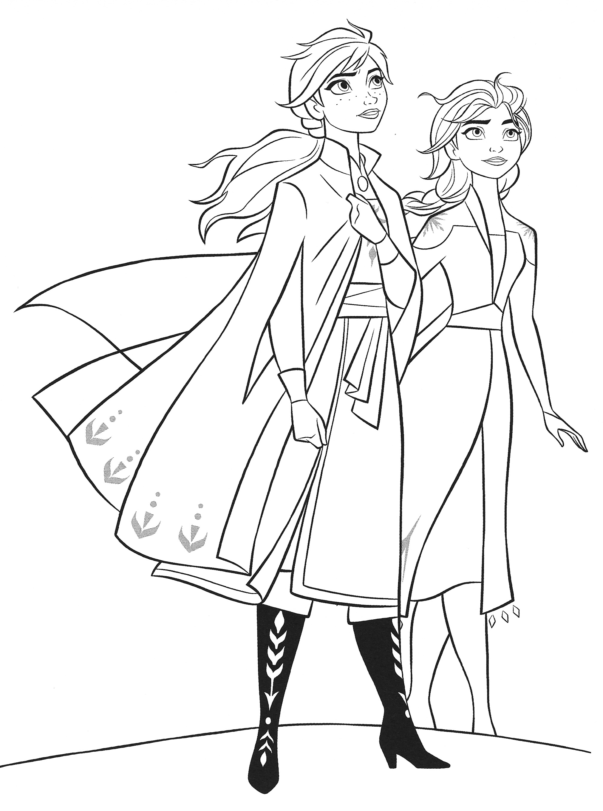 Anna En Elsa Kleurplaat Frozen 2 Elsa Coloring Pages Cartoon Porn Sex 