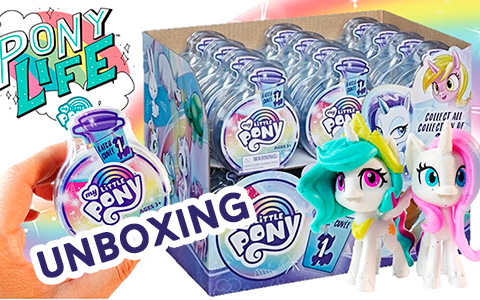 My Little Pony Potion Surprise Blind Bag Batch 1 unboxing video. Real images of new My Little Pony 2020 toys!