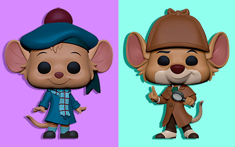 New Funko Pop! Disney: Great Mouse Detective vynils