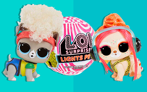 LOL Surprise Lights Pets. New promo pictures.
