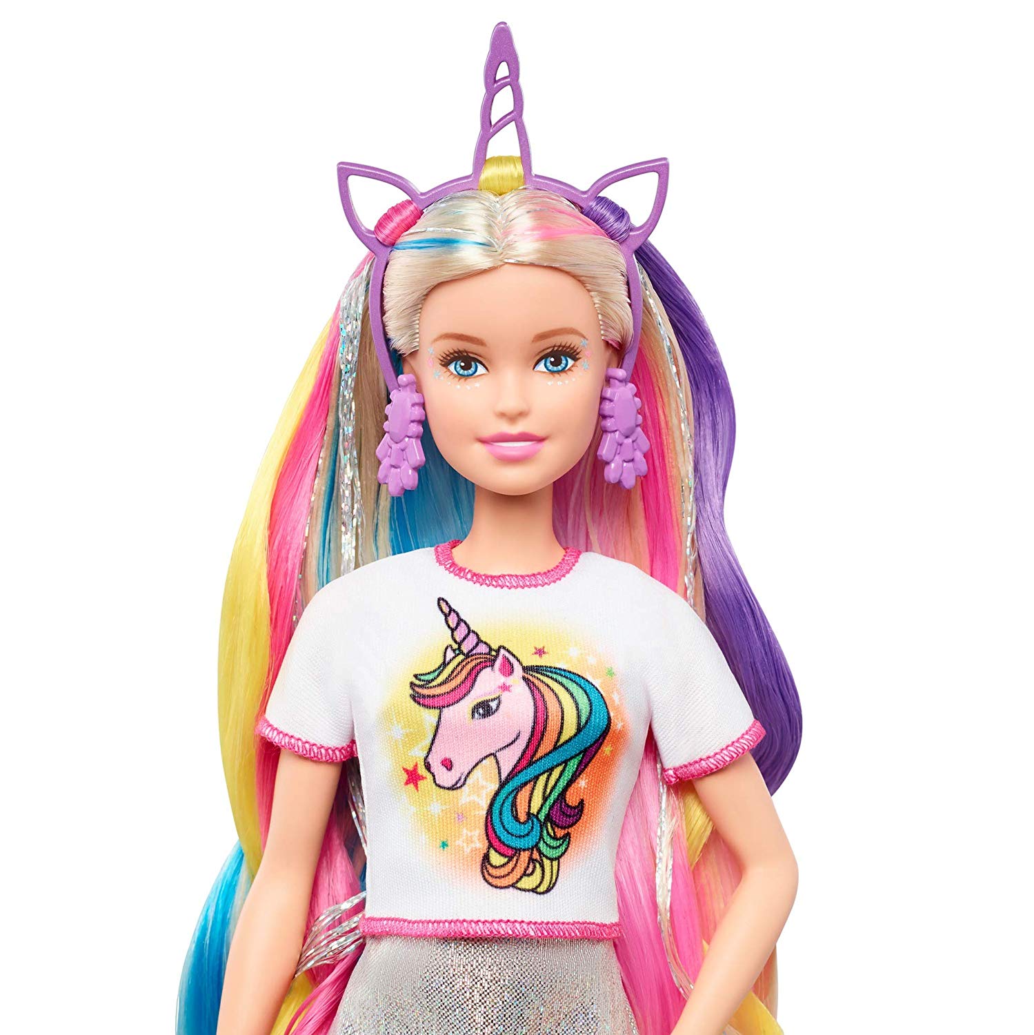 barbie unicorn hair