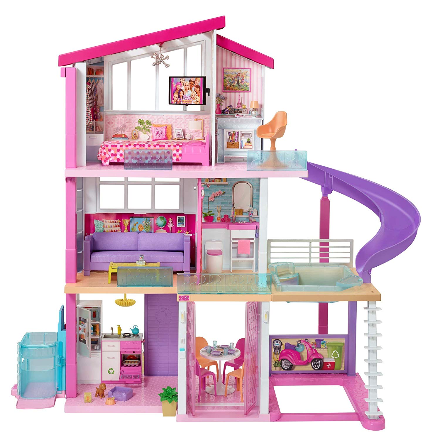 New Barbie Dream House doll house 2020 - YouLoveIt.com