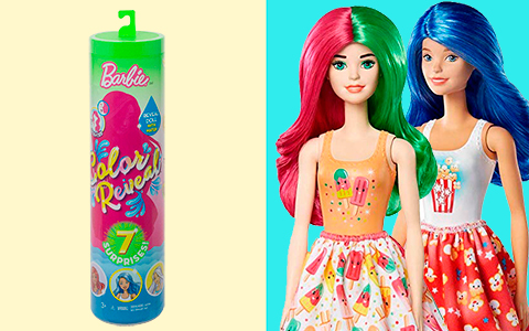 Barbie Color Reveal series 2 - Foodie Series dolls are out!