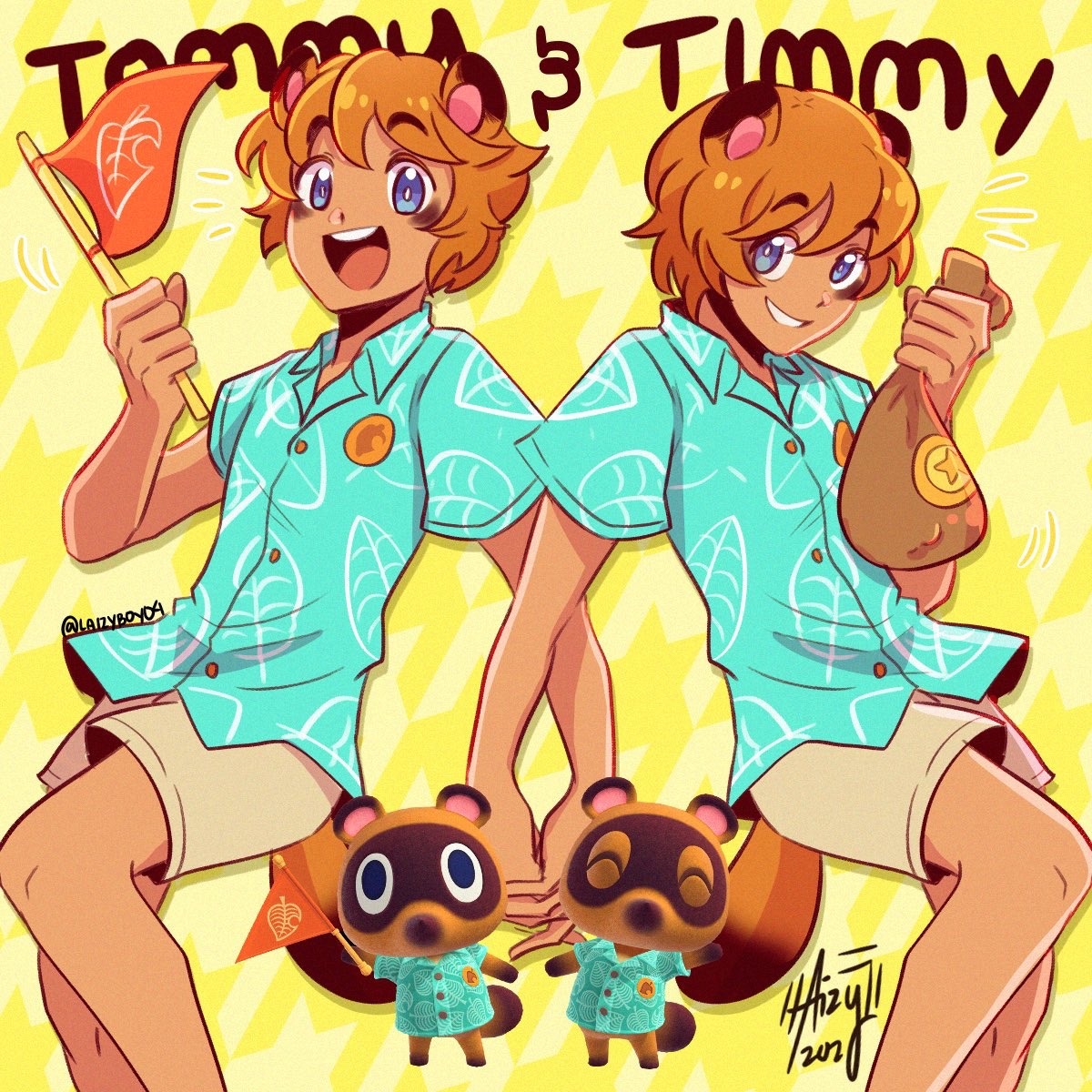 timmy and tommy animal crossing new horizons clipart animal crossing charac...
