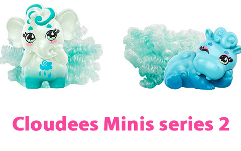 Mattel Cloudees Minis series 2 new toys photos