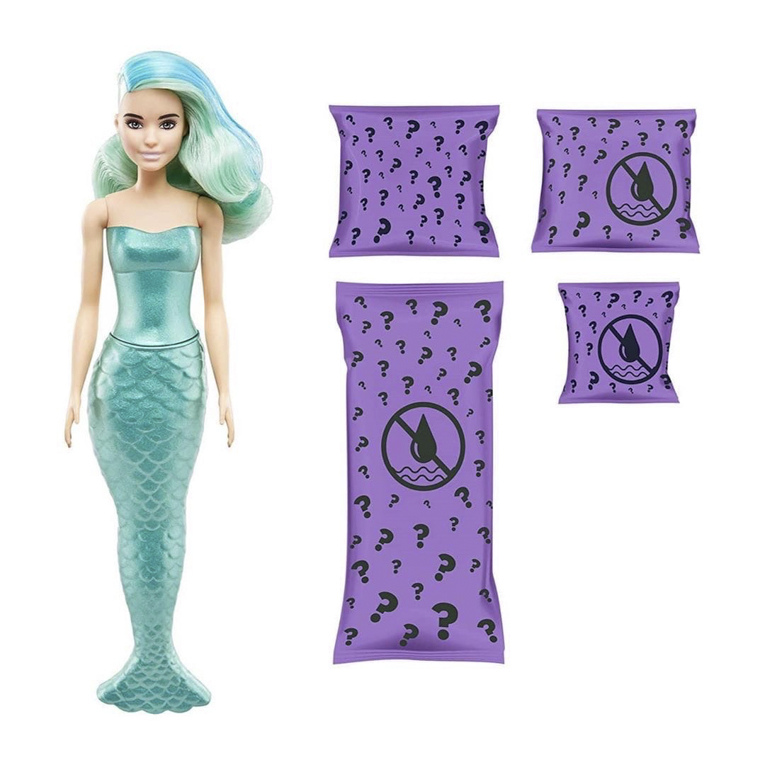 Barbie Color Reveal Mermaid Series: Barbie, Chelsea and Mer-Pets coming