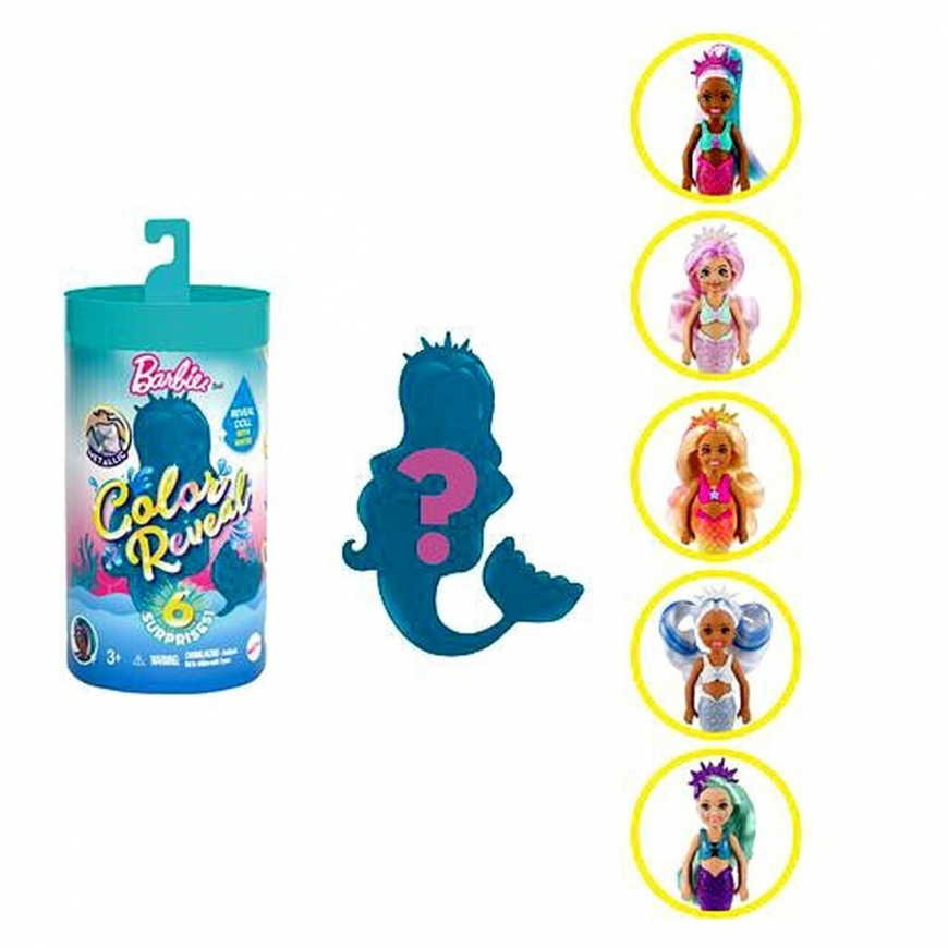 Barbie Color Reveal Mermaid Chelsea