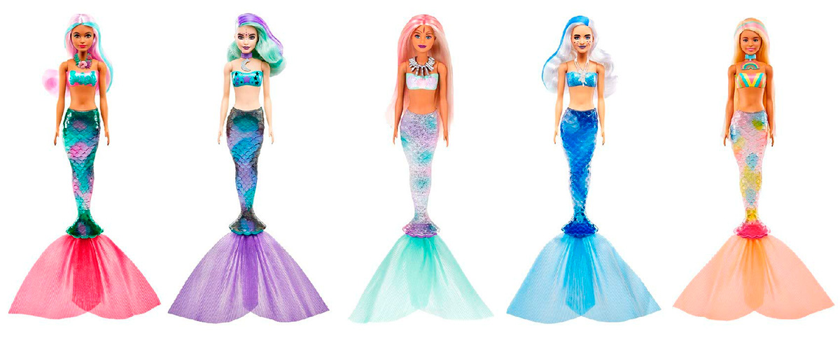 Blue Mermaid Barbie Doll - wide 10