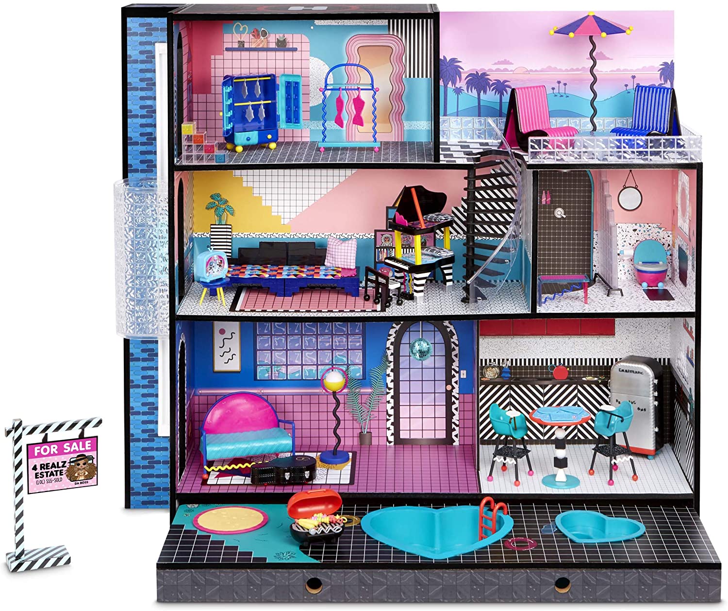 LOL Surprise OMG House 2020 - New Real Wood doll House - YouLoveIt.com