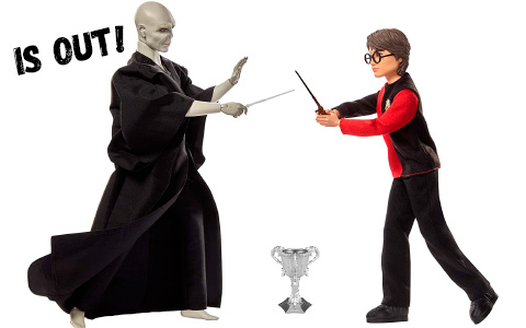Harry Potter Lord Voldemort duel with Harry dolls from Mattel are out for preorder