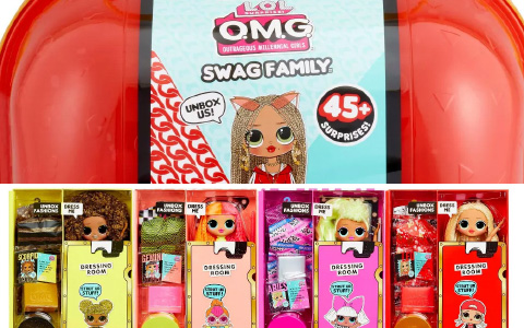 More LOL OMG re-releases! Swag family and LOL OMG series 1 - 4 in 1 pack