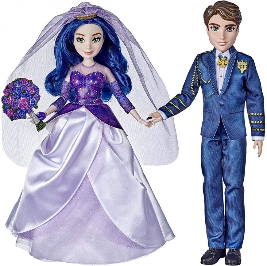 Disney Descendants wedding doll Mal and Ben