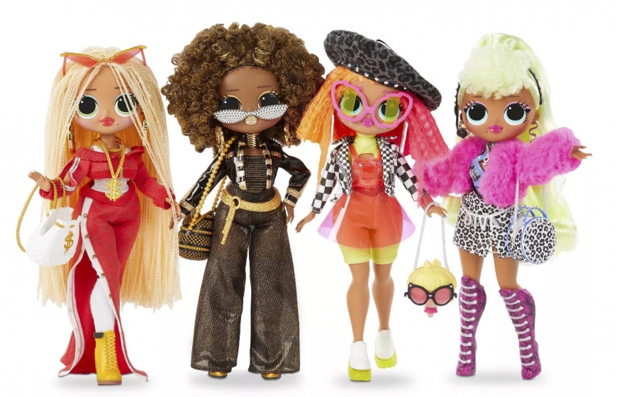 LOL OMG 4 pack series 1 dolls