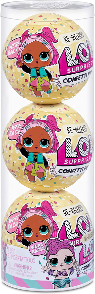 LOL Surprise Confetti Pop re release 3 Showbaby