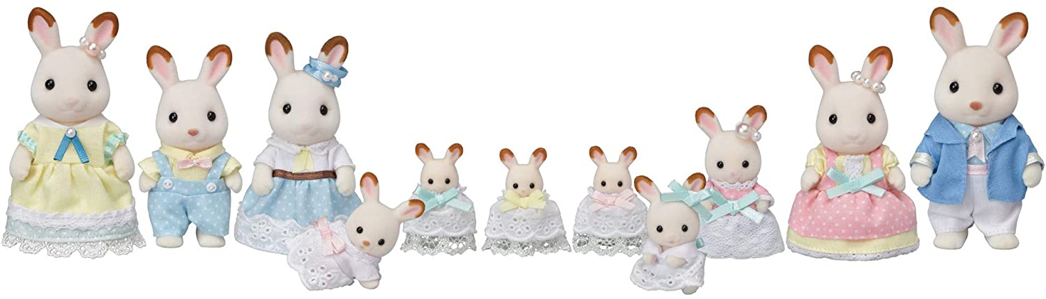 Sylvanian Families 35th Anniversary MARGARET RABBIT FAMILY Calico Critters