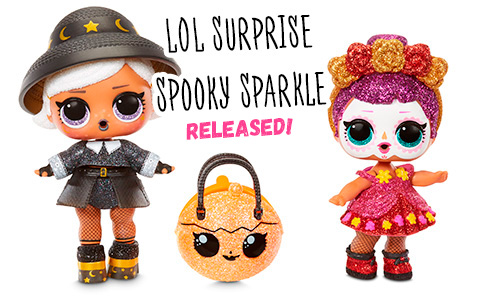 LOL Surprise Spooky Sparkle Bebe Bonita and Witchay Babay limited editition Halloween 2020 dolls