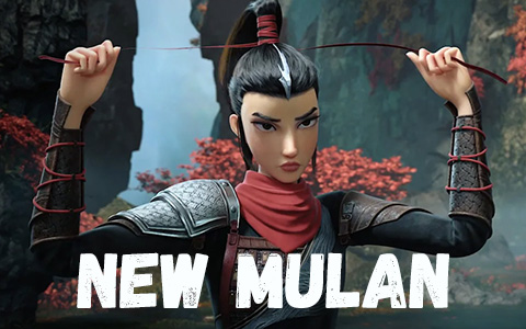 Kung Fu Mulan - new animated movie. Chinese adaptation of the story of Mulan.