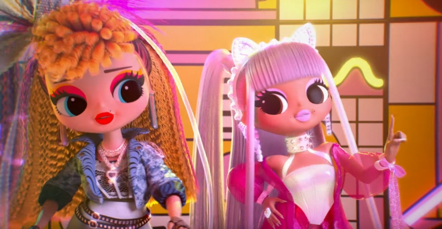 LOL OMG Remix animated dolls