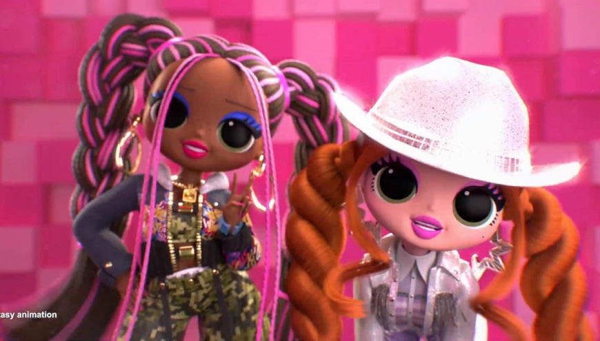 LOL OMG Remix animated dolls