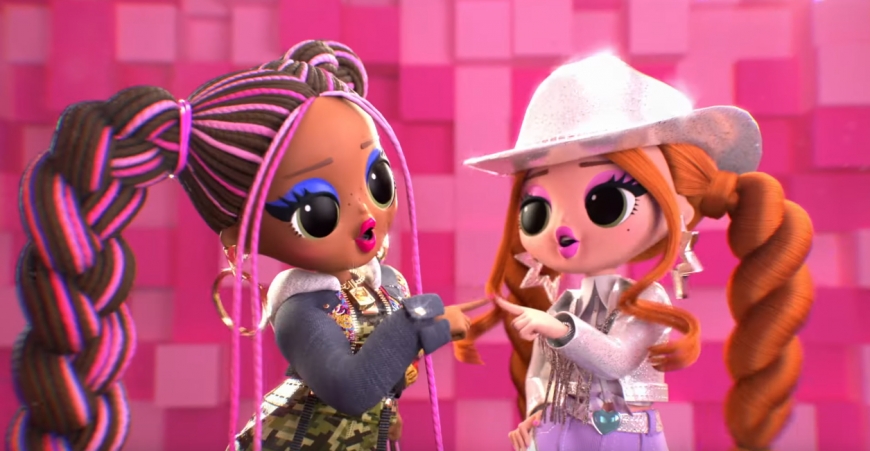 LOL OMG Remix dolls animated versions of Kitty K, Honeyliciou, Pop B.B ...