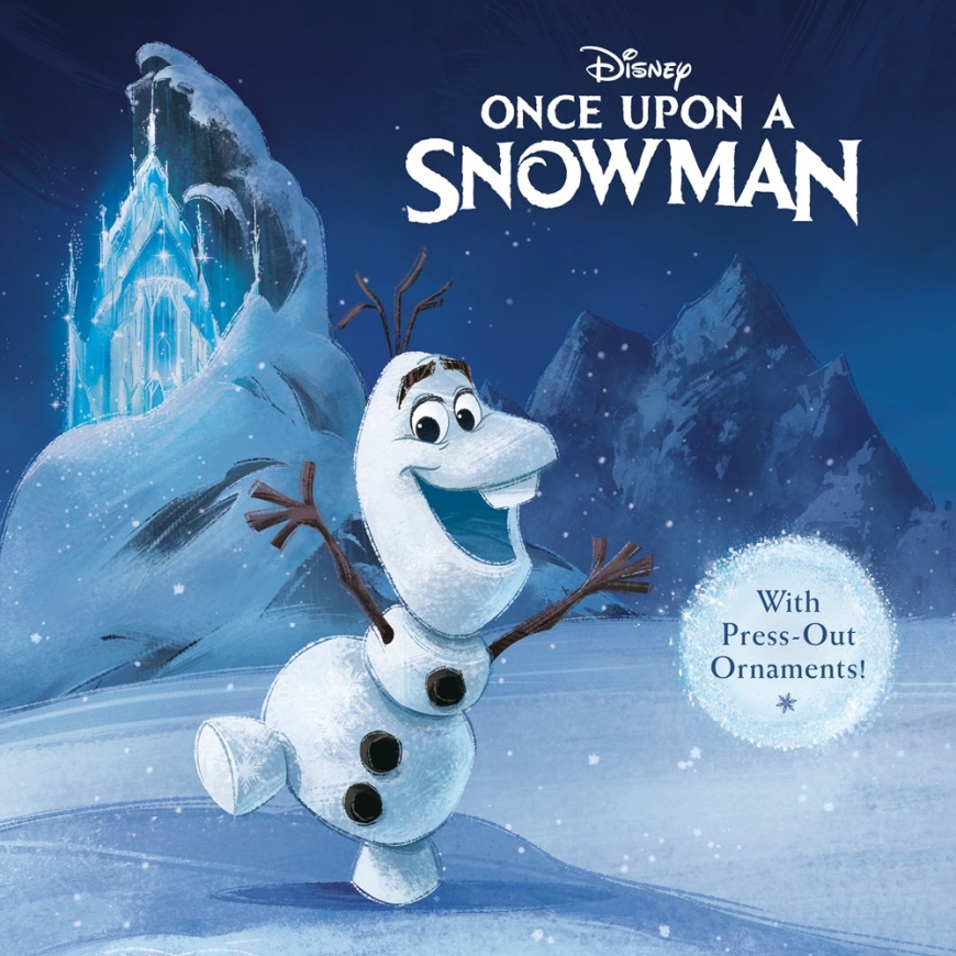 Once upon a snowman book Frozen