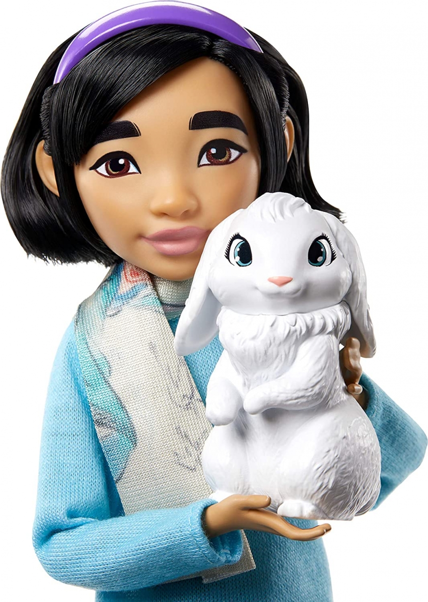 Over The Moon Fei Fei doll with bunny Bungee
