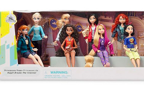 Disney Store Princess Comfy Squad full doll set with 15 dolls including Elsa and Anna