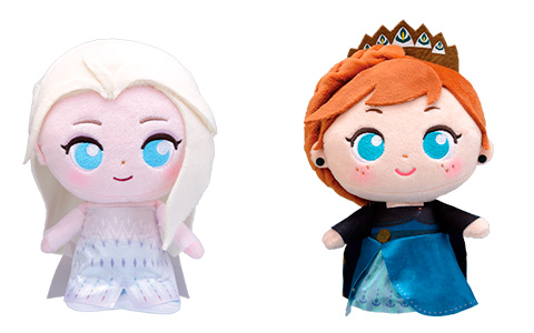Frozen 2 Sega Prize moipon plushes dolls