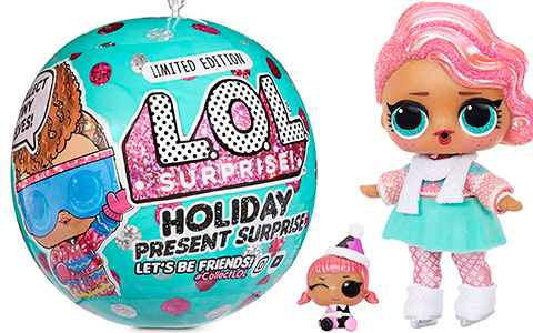 LOL Surprise Holiday Present Surprise - Winter Holiday 2020 limited edition dolls