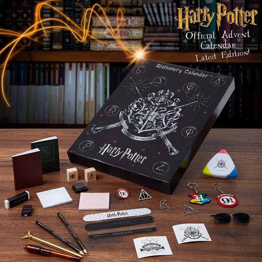 Harry Potter Stationery Advent Calendar 2020 - YouLoveIt.com