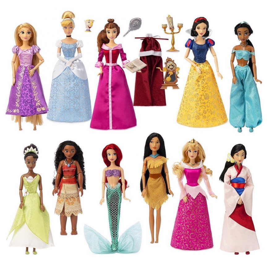 isney Store Disney Princess Classic Doll Collection Gift Set 2020