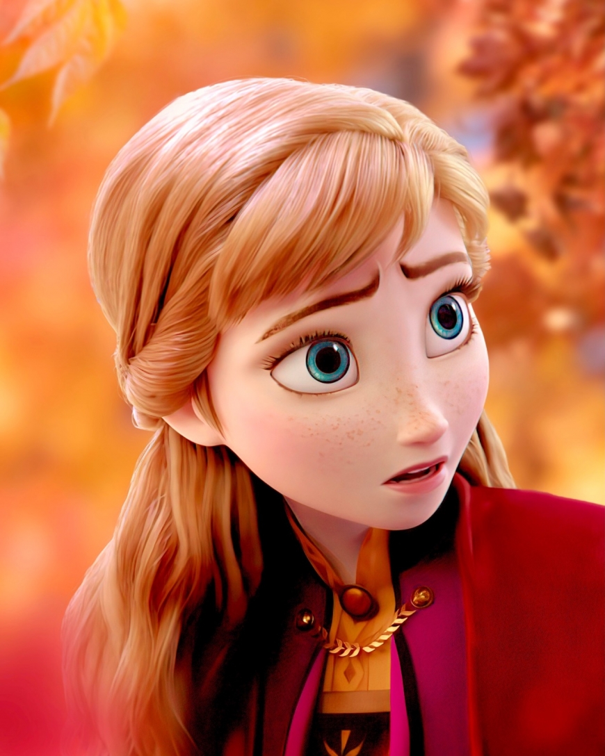 Frozen 2 fall wallpapers with autumn leaves YouLoveIt com