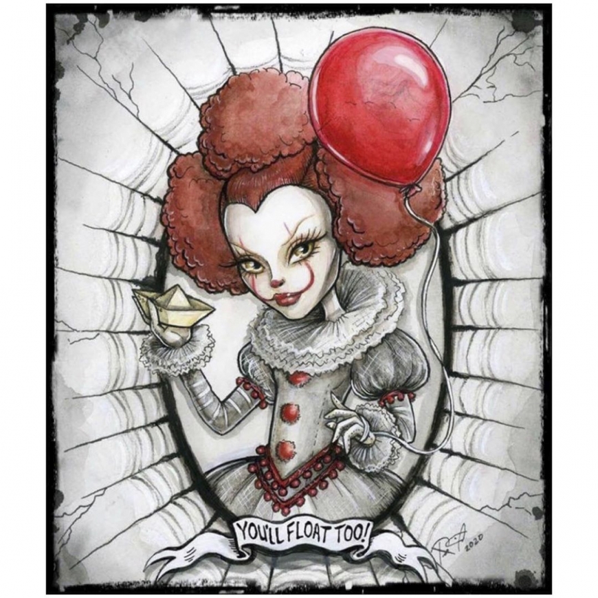 The Monster High Pennywise and Grady Twins dolls box art