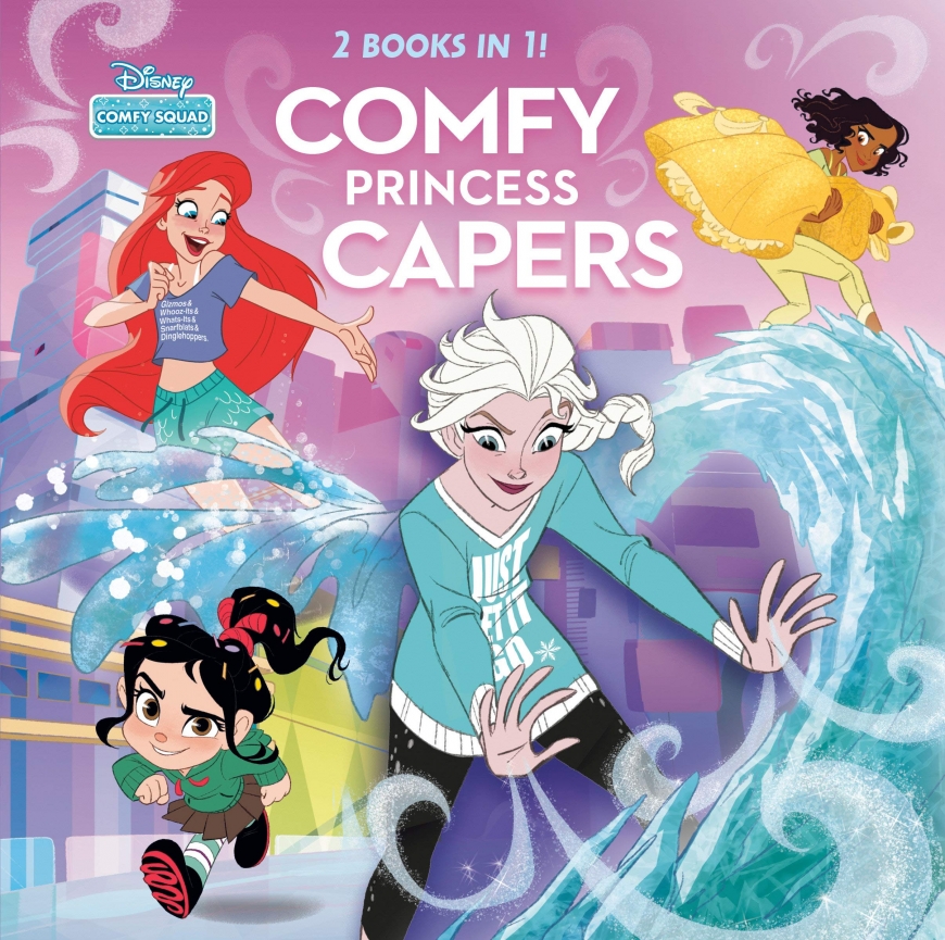 Comfy Princess Capers 2 picture book in one