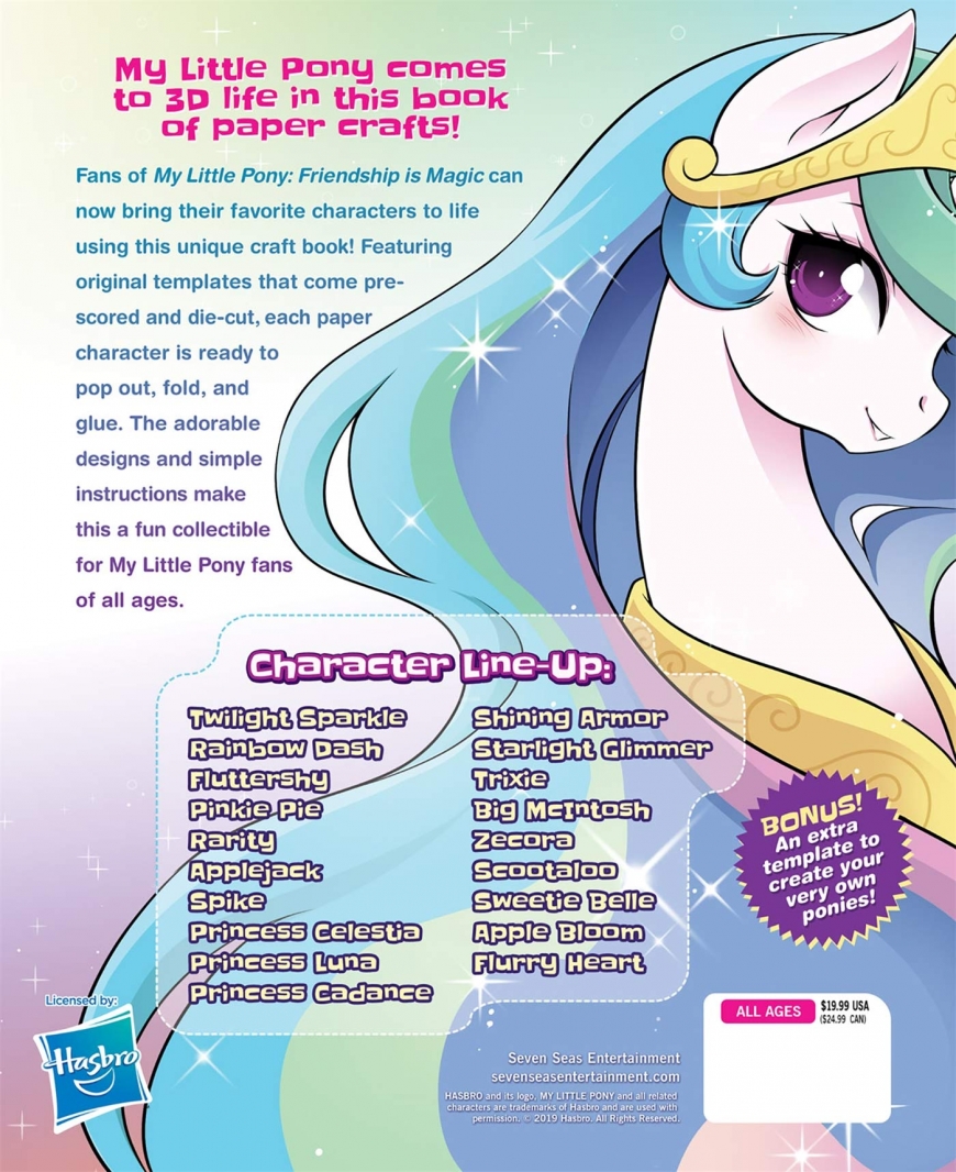 My Little Pony: Friendship is Magic Papercraft book