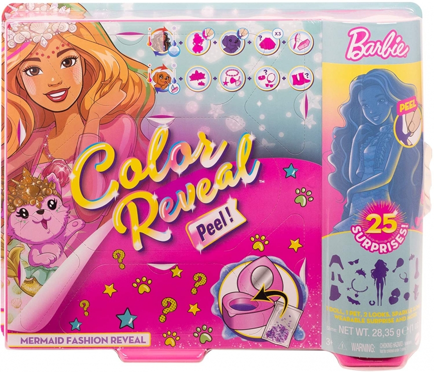 Barbie Fantasy Color Reveal Fantasy Mermaid Doll - YouLoveIt.com