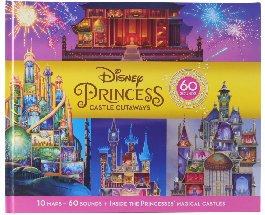 Disney Princess Castle Cutaways Sound Book with Castles 10