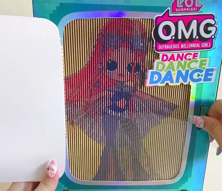 LOL OMG Dance Dance Dance Major Lady doll unboxing pictures