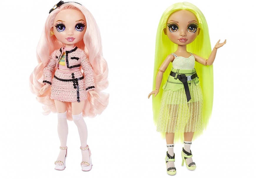Rainbow High Karma Nichols and Bella Parker dolls