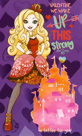 Ever After High valentines