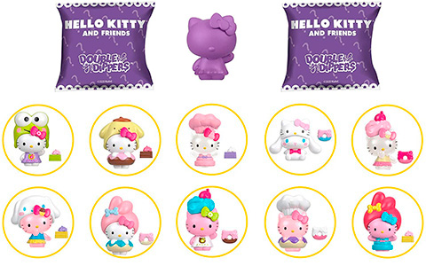 Sanrio Hello Kitty Double Dippers collectible figures